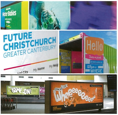 Future Christchurch brand montage