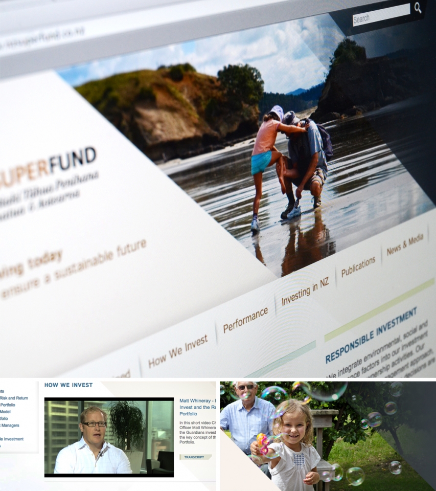 NZ Super Fund website image block